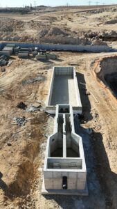 פרויקט בניית בריכת חירום וויסות למט"ש מצפה אמון